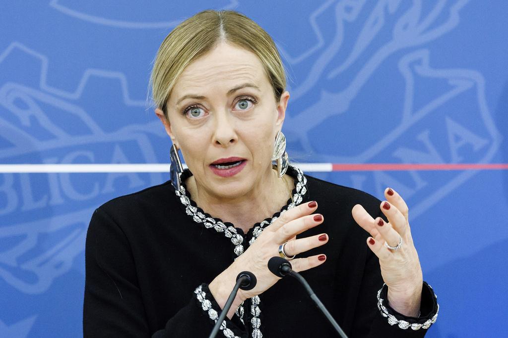 意大利總理梅洛尼出手營救。(資料圖片)