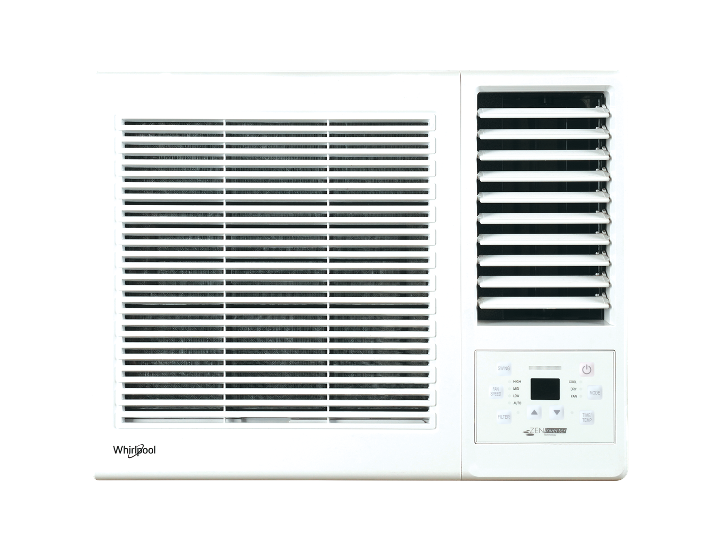 惠而浦網上商店W-Mall年終陳列開倉陳列品 變頻窗口式冷氣機8530製冷量/小時(AWV09001R) 建議零售價$5,490、開倉陳列價$1,790、數量4