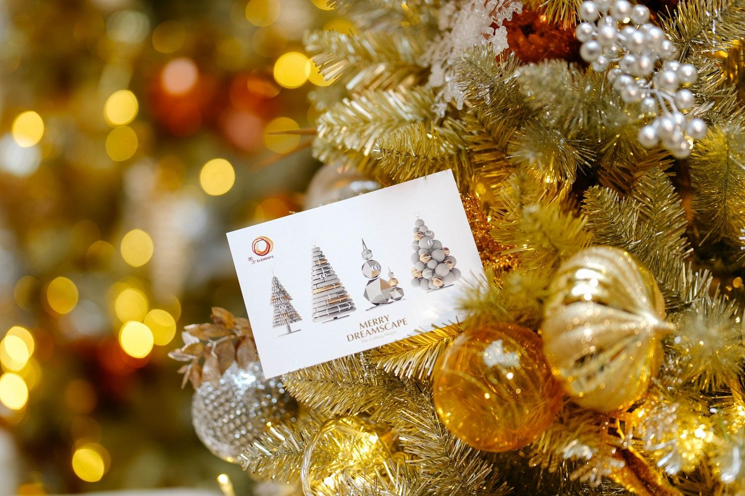 憑捐款即可獲得一張ELEMENTS圓方與商戶聯手設計的明信片