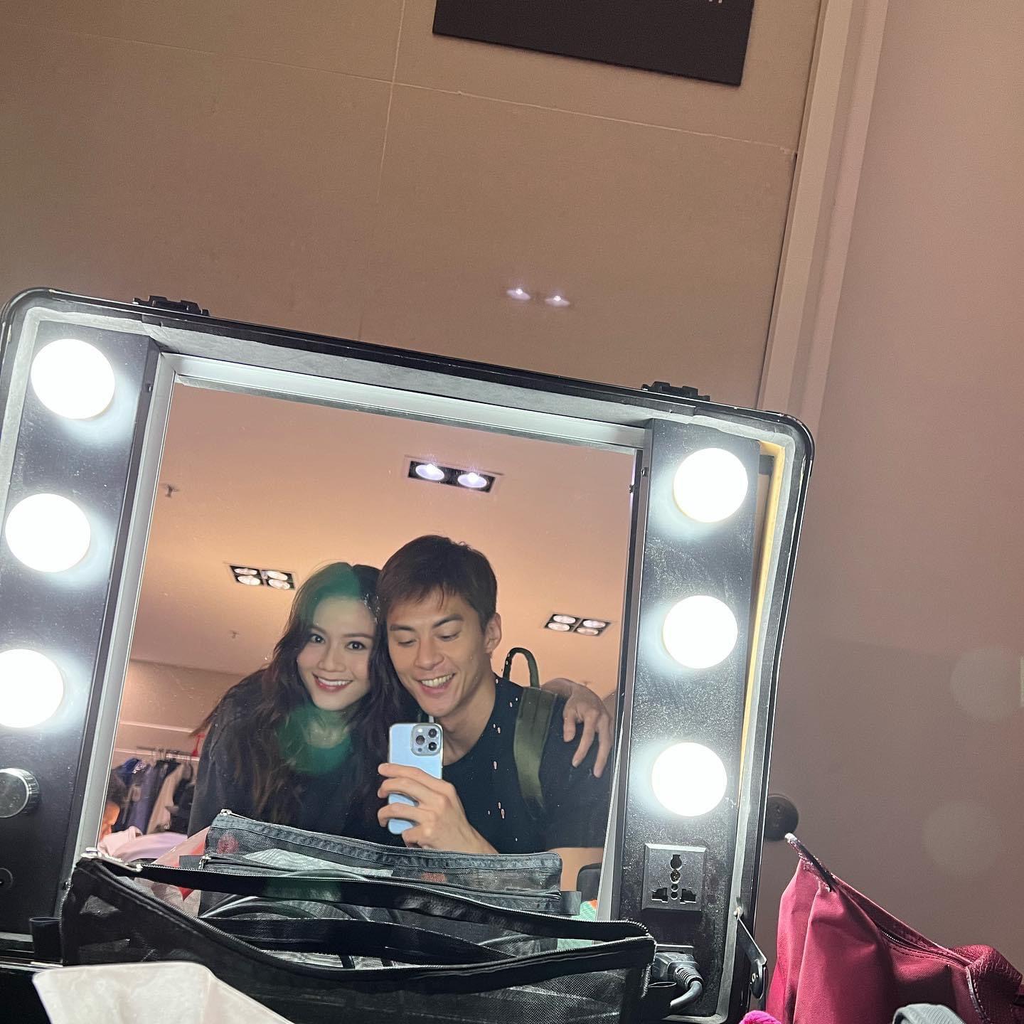 朱鑑然夥周秀娜為《叠影狙擊》首次合作,兩人在劇中扮演好朋友。