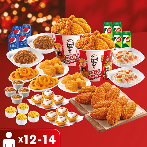 歡樂派對套餐(12-14人用)