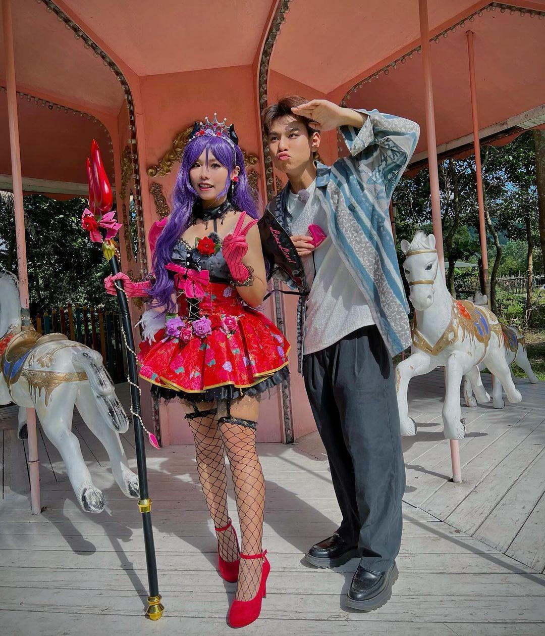 行仔稍後會跟噗醬約會。