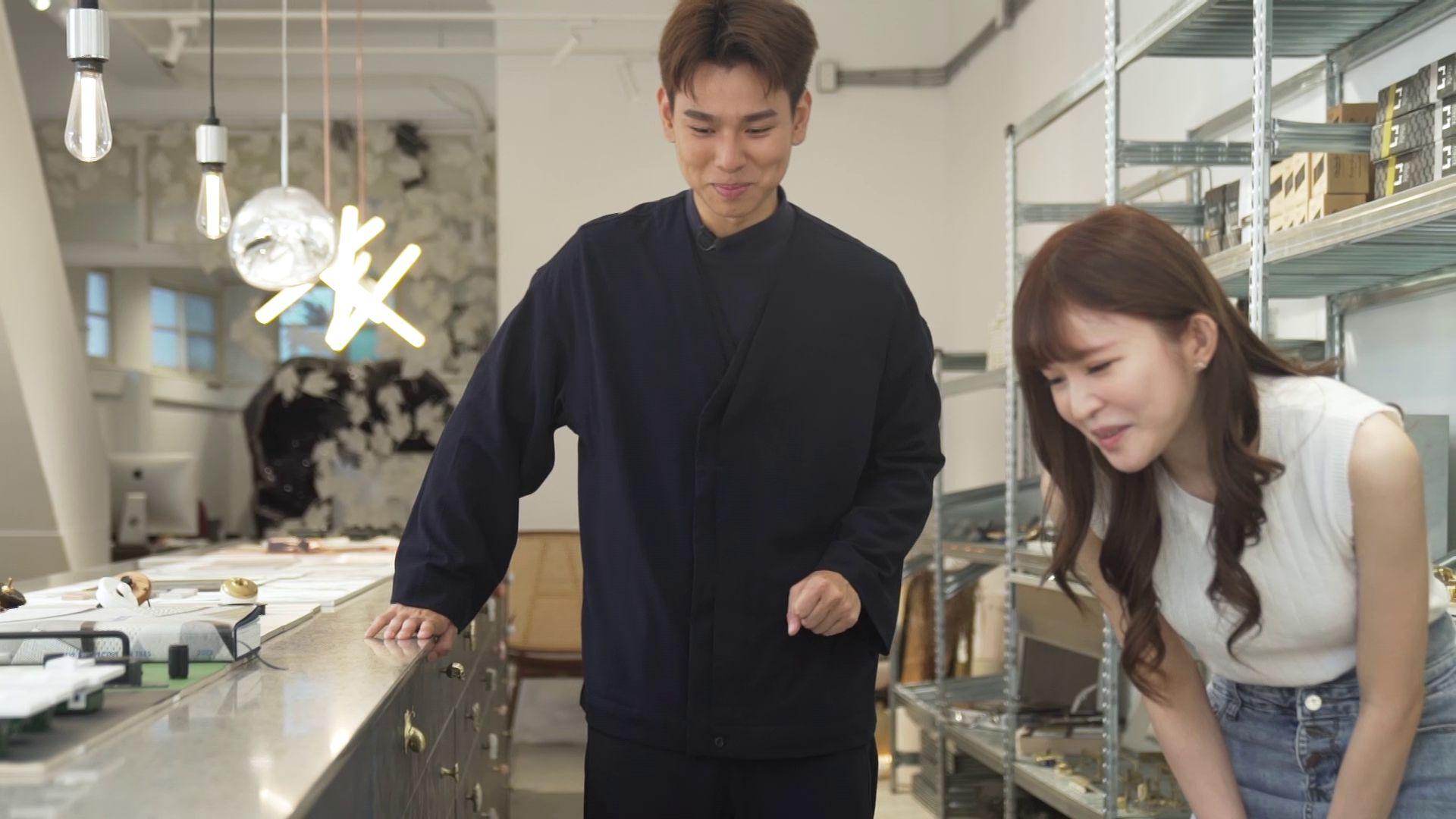 行仔第一站約會,居然帶央央行五金店。