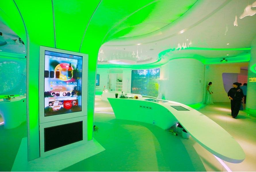 深圳智慧生活創想館展示未來廚房場景。(圖片來源:深圳智慧生活創想館官網 )