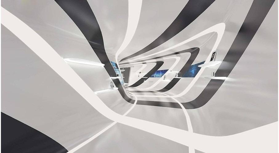 深圳智慧生活創想館的時光隧道,帶你由現實走到未來,感受科技發展。(圖片來源:深圳智慧生活創想館官網)