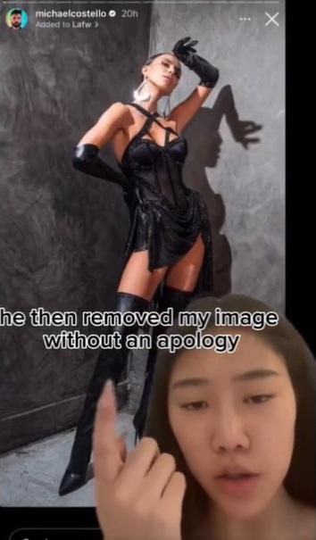 Shereen Wu在TikTok發布影片,力數科斯特洛不是。(互聯網)