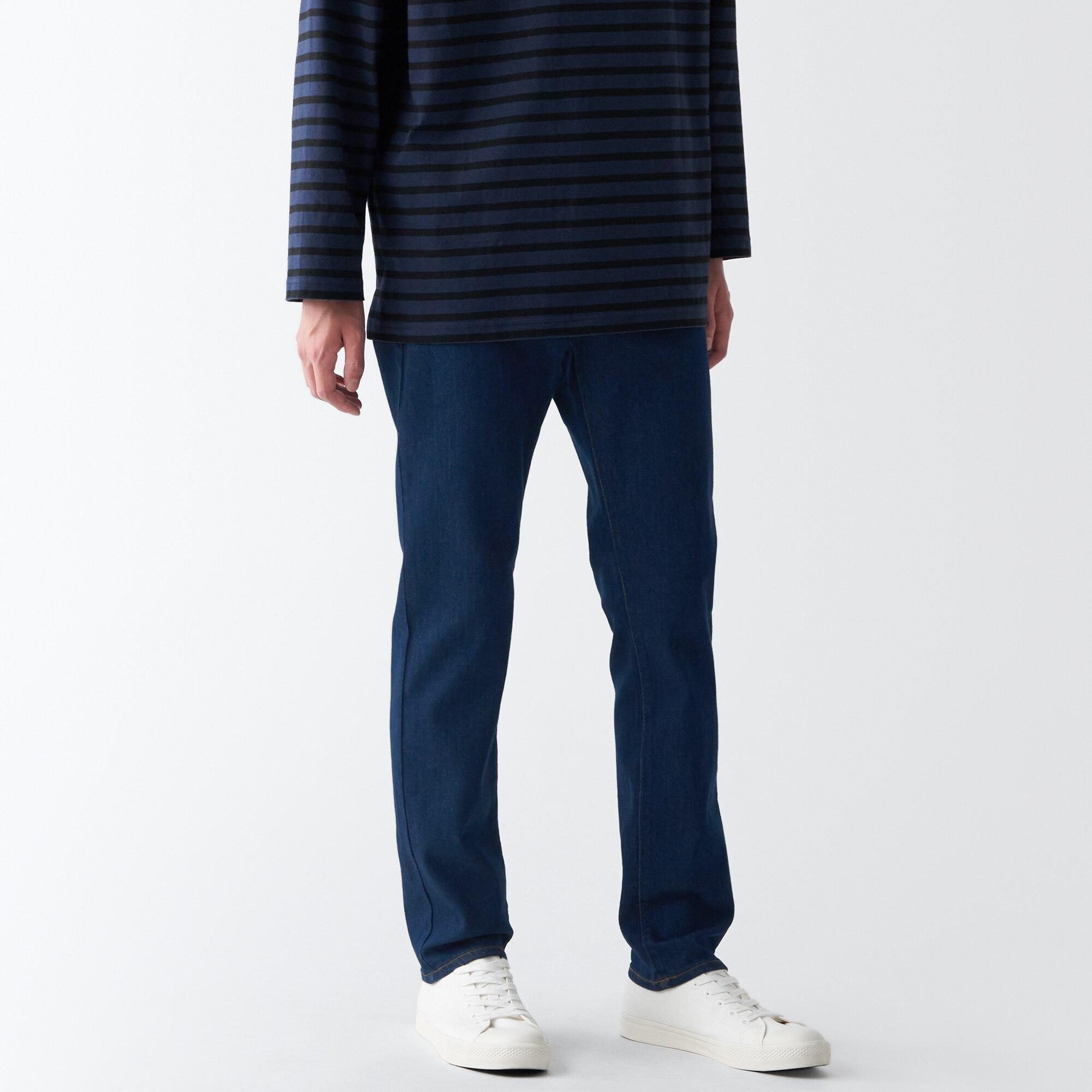 男裝有機綿牛仔褲|原價:$280 – $288 優惠價:八折 ($224 – $231) 會員價:額外九折 ($202 – $208)