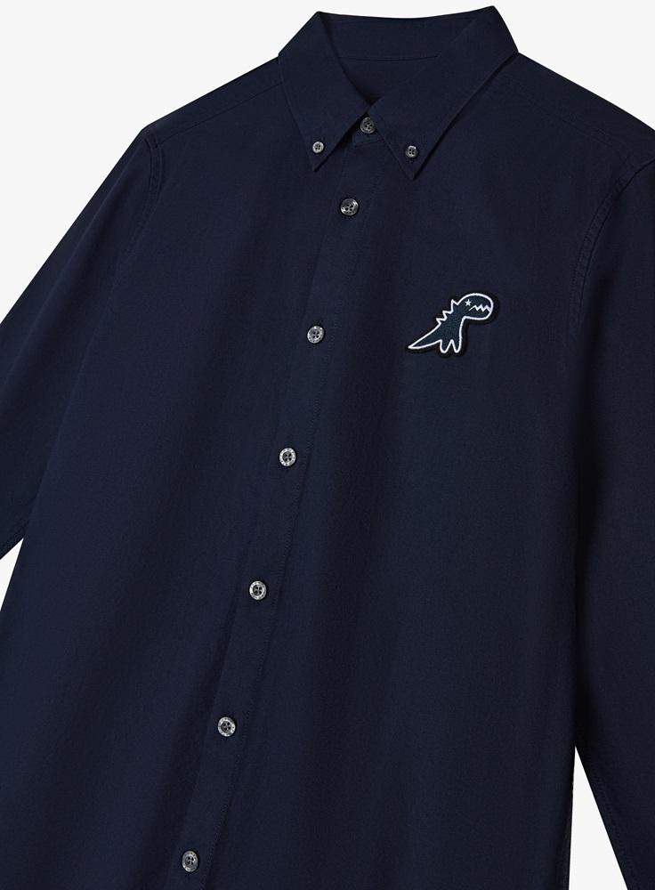 男裝Sport b. Dino襟章長袖襯衫|特價:HK$693 原價:HK$990