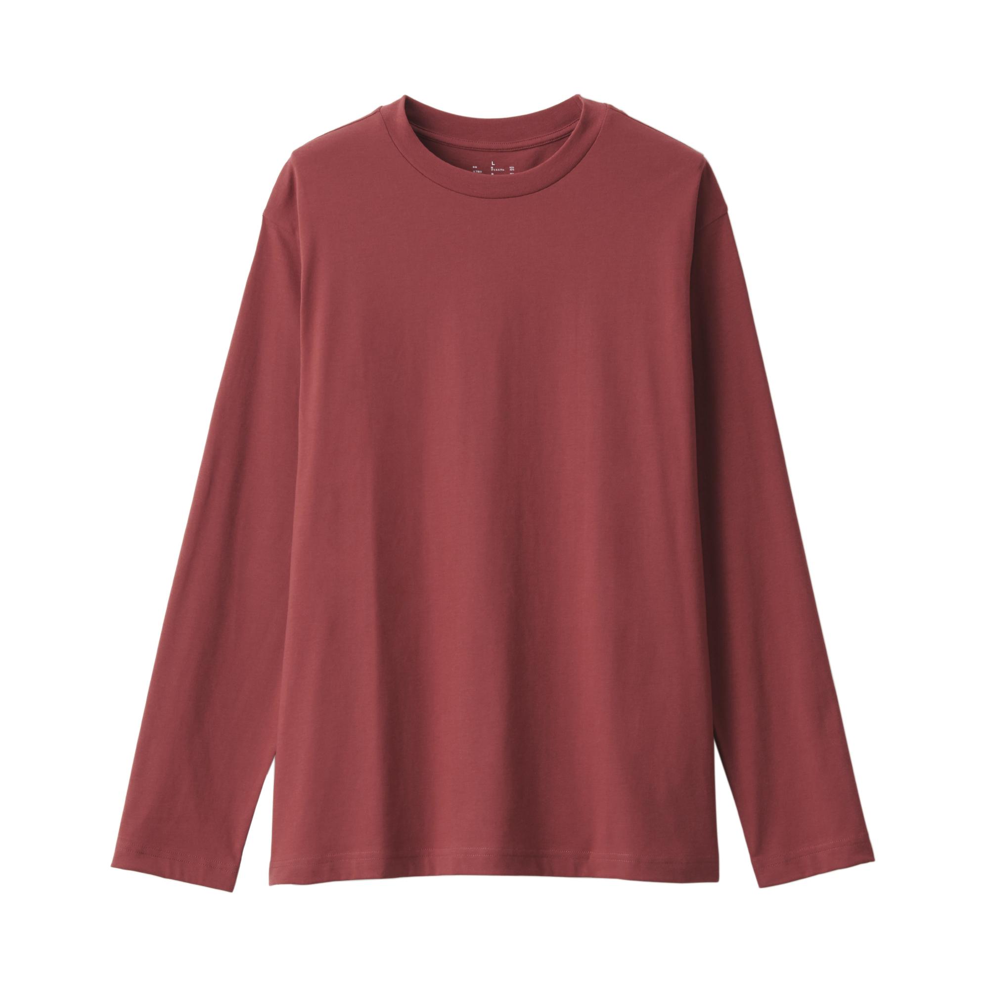 男裝精選棉質長袖T裇|原價:$98 – $228 優惠價:九折 ($89 – $206) 會員價:額外九折 ($81– $186)