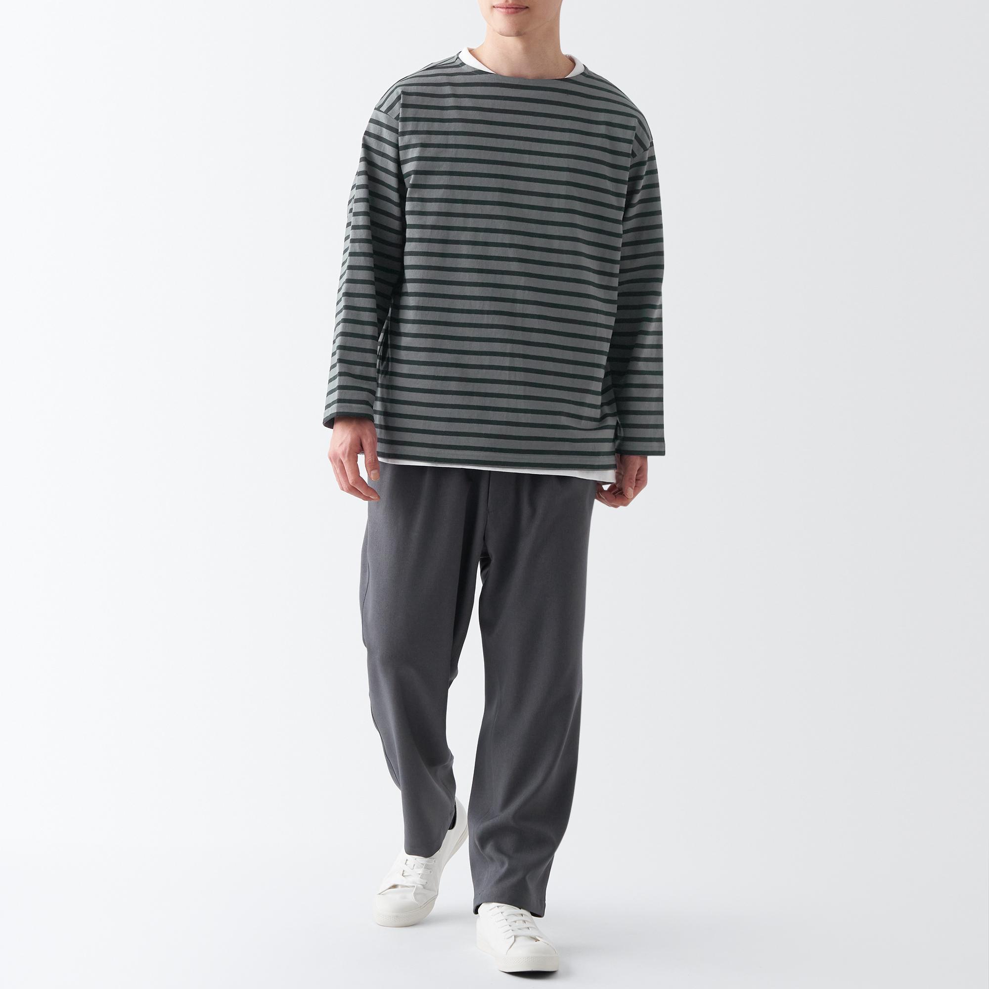 男裝精選棉質長袖T裇|原價:$98 – $228 優惠價:九折 ($89 – $206) 會員價:額外九折 ($81– $186)