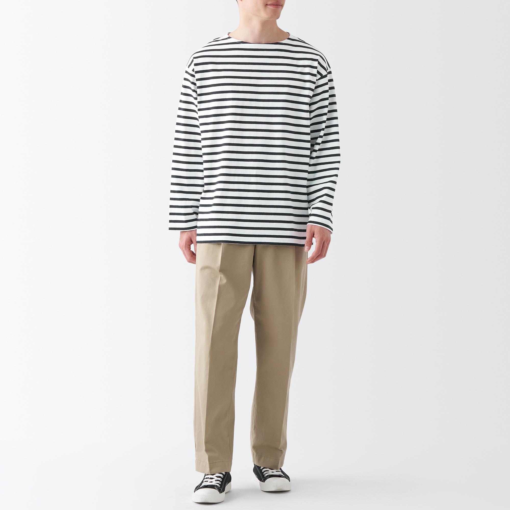 男裝精選棉質長袖T裇|原價:$98 – $228 優惠價:九折 ($89 – $206) 會員價:額外九折 ($81– $186)