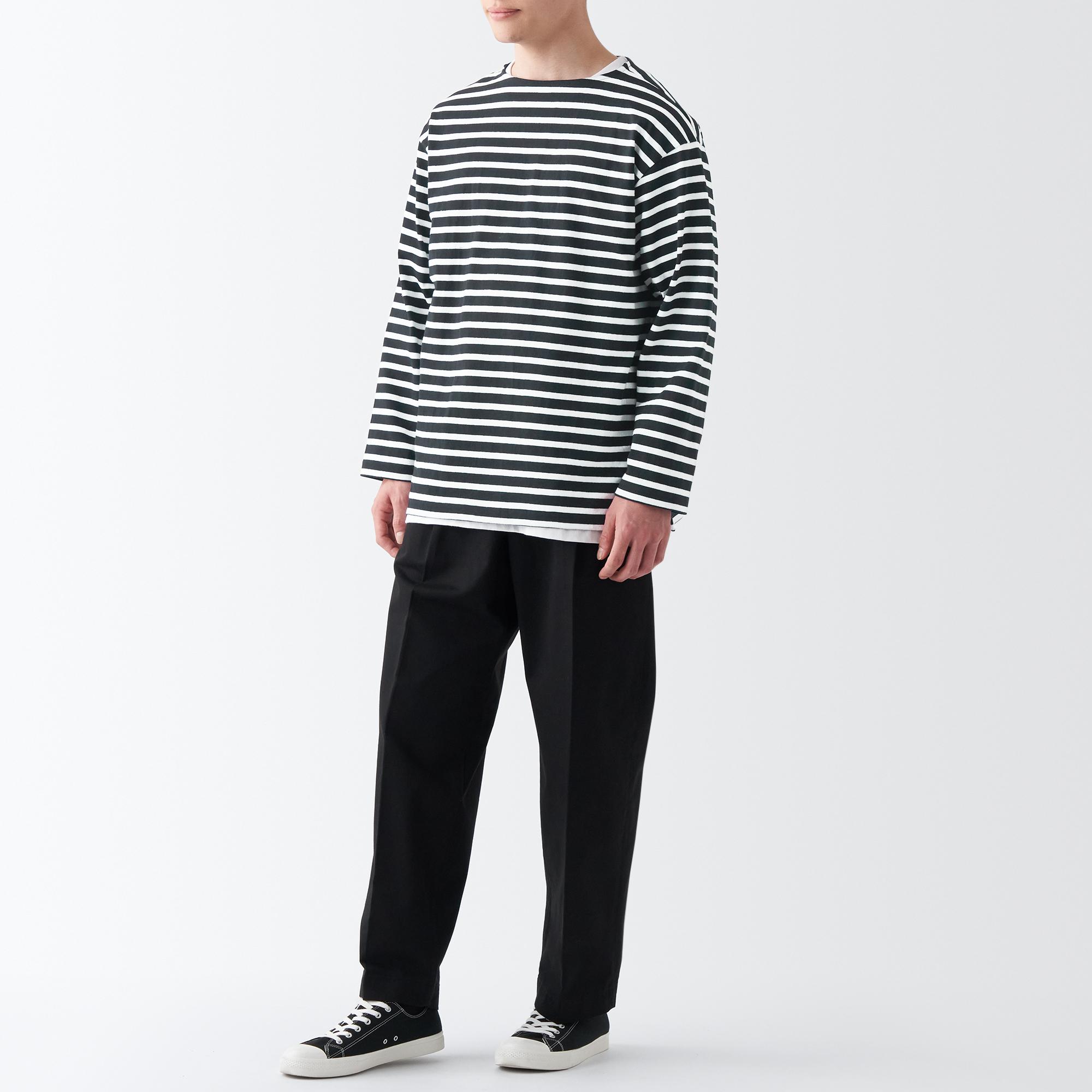 男裝精選棉質長袖T裇|原價:$98 – $228 優惠價:九折 ($89 – $206) 會員價:額外九折 ($81– $186)