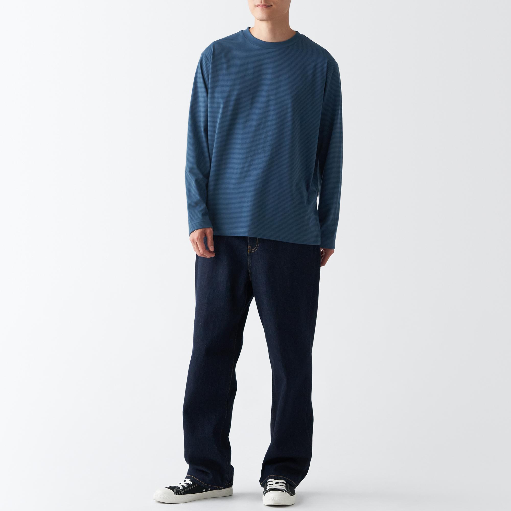 男裝精選棉質長袖T裇|原價:$98 – $228 優惠價:九折 ($89 – $206) 會員價:額外九折 ($81– $186)