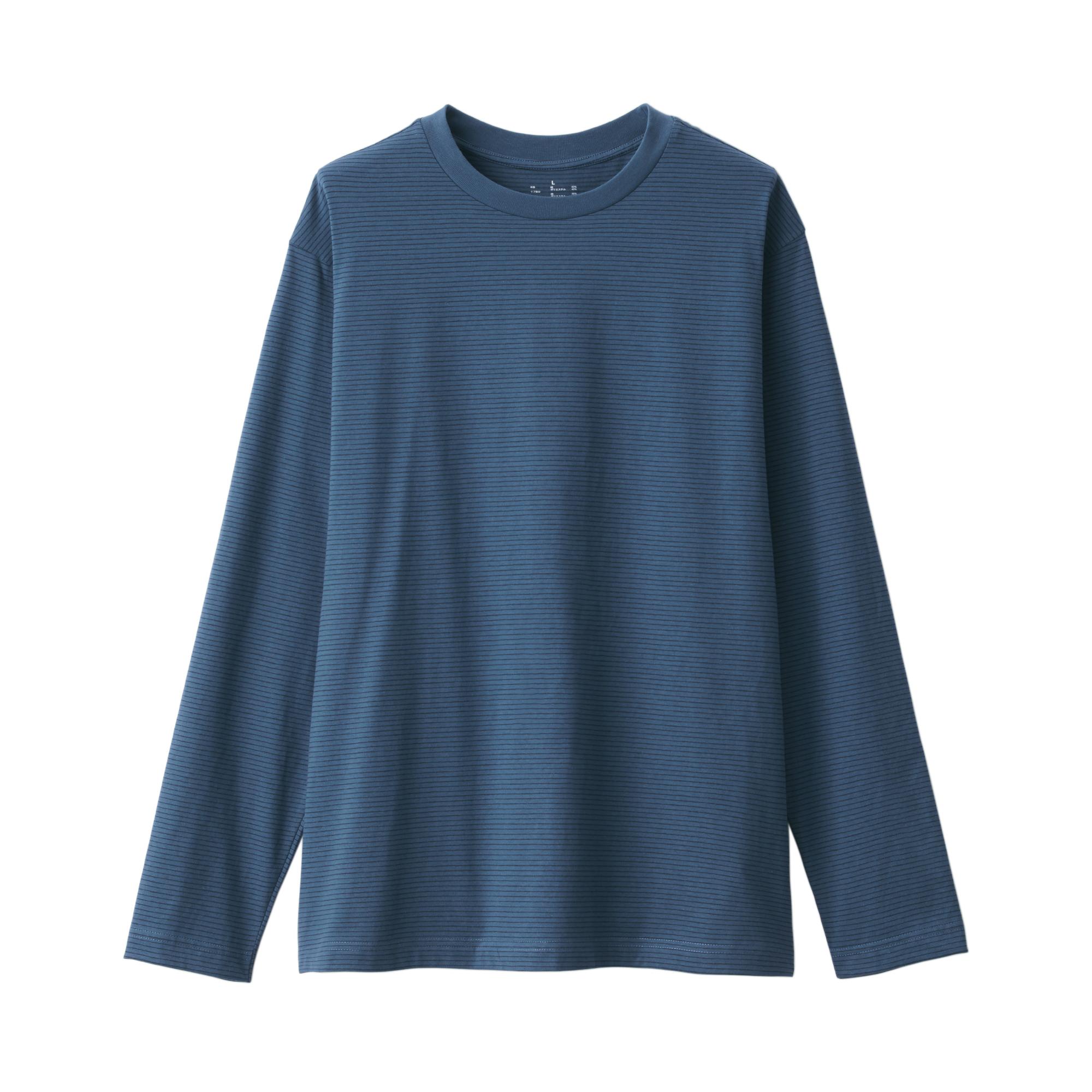 男裝精選棉質長袖T裇|原價:$98 – $228 優惠價:九折 ($89 – $206) 會員價:額外九折 ($81– $186)