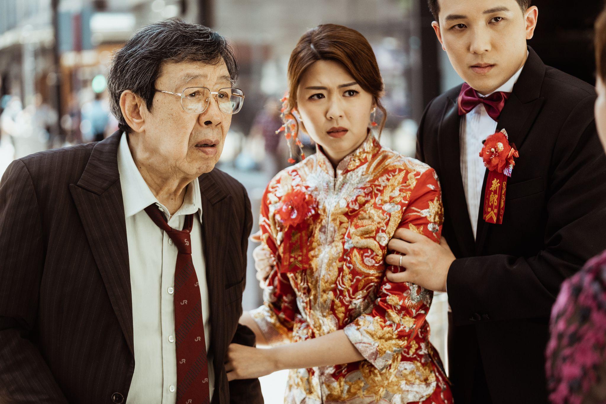 胡楓在片中與劉沛蘅Hillary飾演外公與孫女。