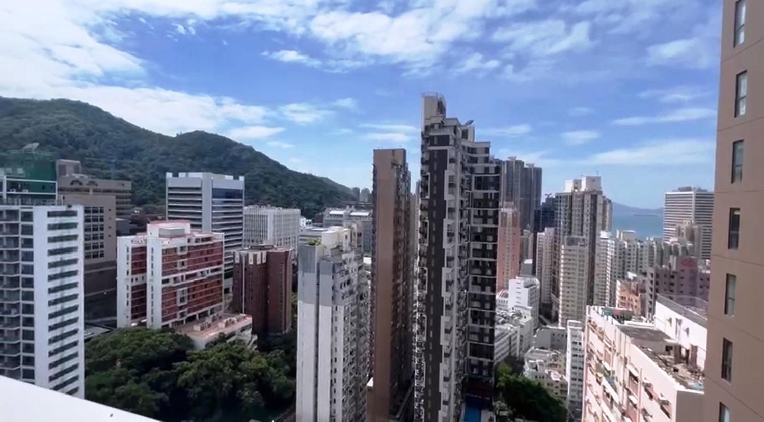 單位景觀以周邊樓景及部分山景為主,視野算開揚。