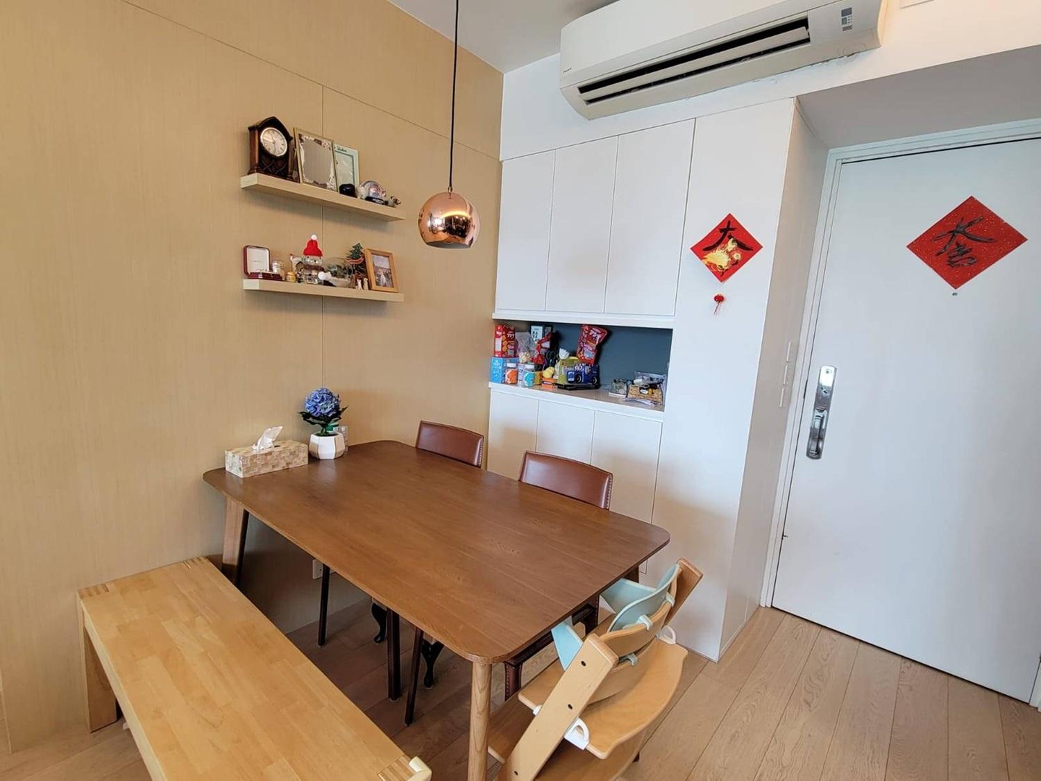 全屋設有不少收納櫃,非常實用又美觀。