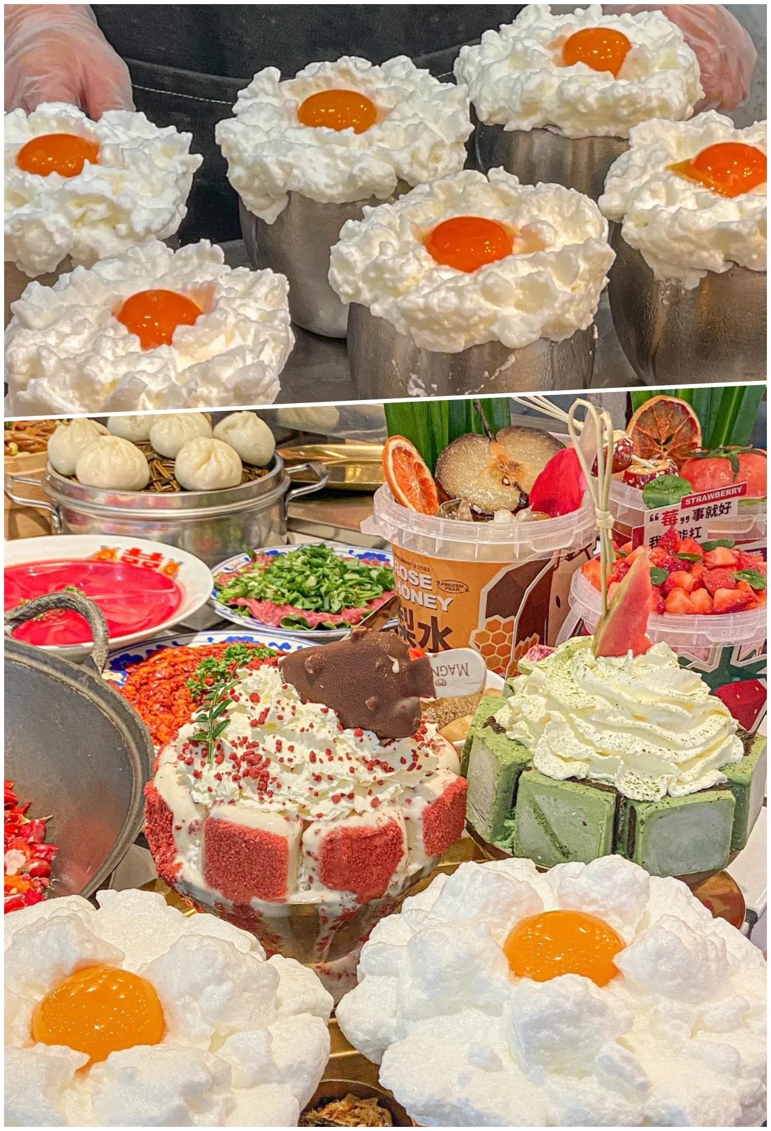 朱光玉的太陽蛋綿雲牛乳冰則是許多食客的心頭好。(網上圖片)