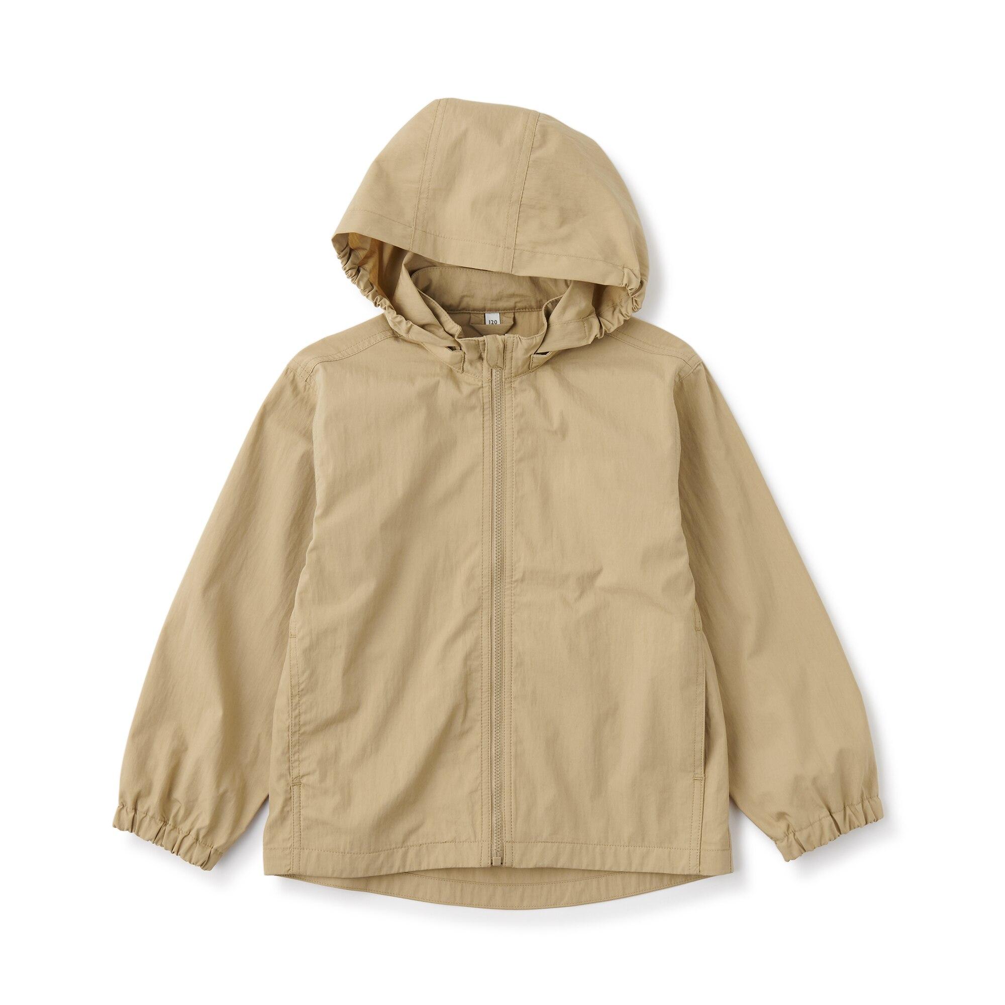 童裝撥水加工連帽外套|原價:$328 優惠價:九折 ($296) 會員價:額外九折 ($267)