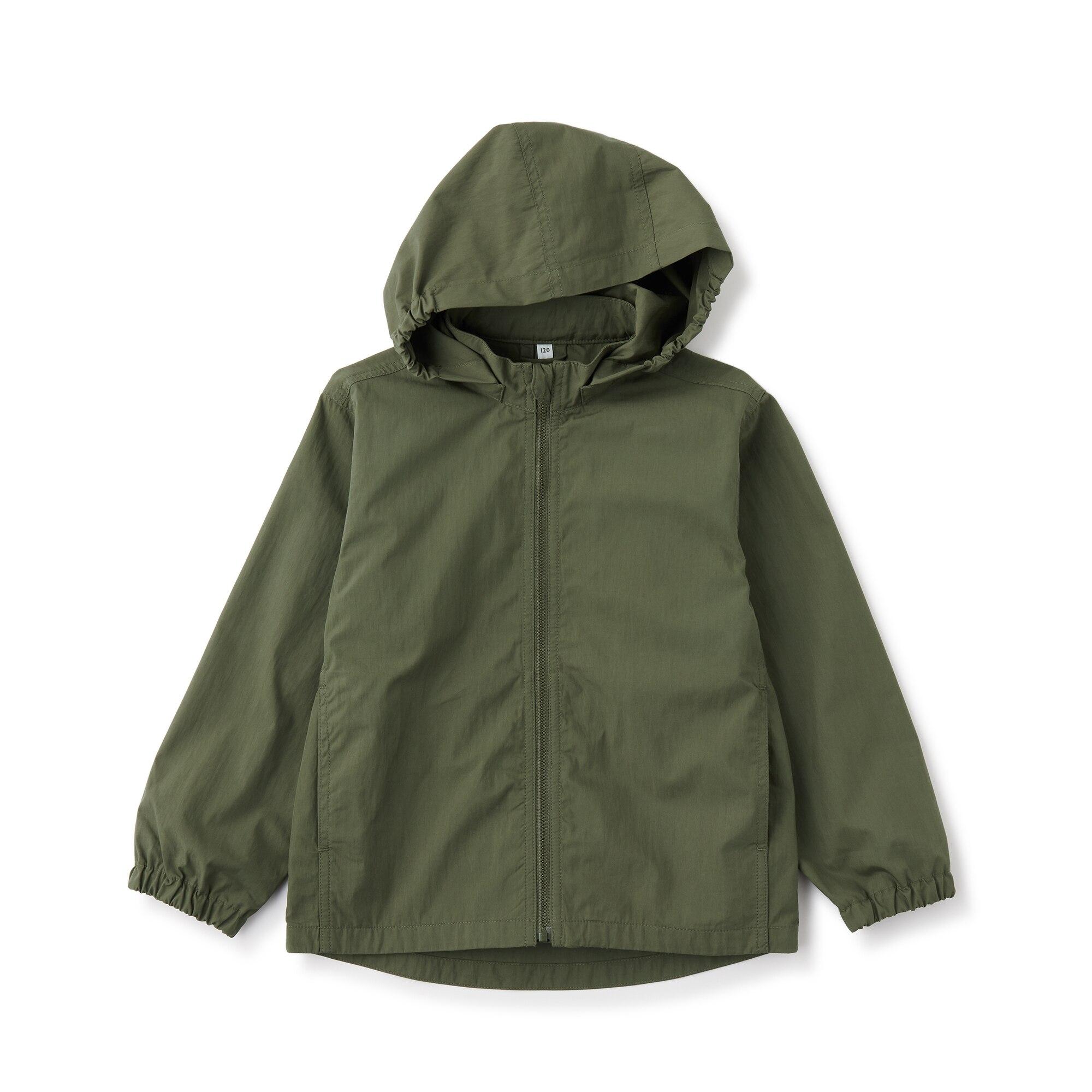 童裝撥水加工連帽外套|原價:$328 優惠價:九折 ($296) 會員價:額外九折 ($267)