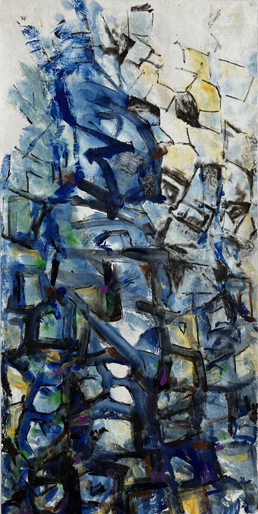 范真將展示五件畫作,包括《巨人之軀》、《風吹生》、《墳墓|永生》、《演化》及《剛柔》。其藝術創作特色主要是通過現場寫生來表現人間的真善美,以獨特的手法演繹東方「色空世界」意境。