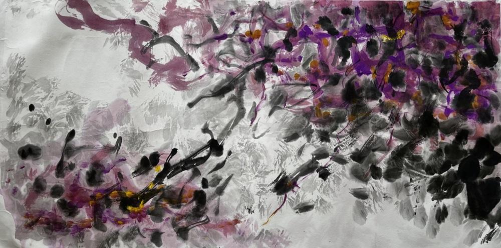 范真將展示五件畫作,包括《巨人之軀》、《風吹生》、《墳墓|永生》、《演化》及《剛柔》。其藝術創作特色主要是通過現場寫生來表現人間的真善美,以獨特的手法演繹東方「色空世界」意境。