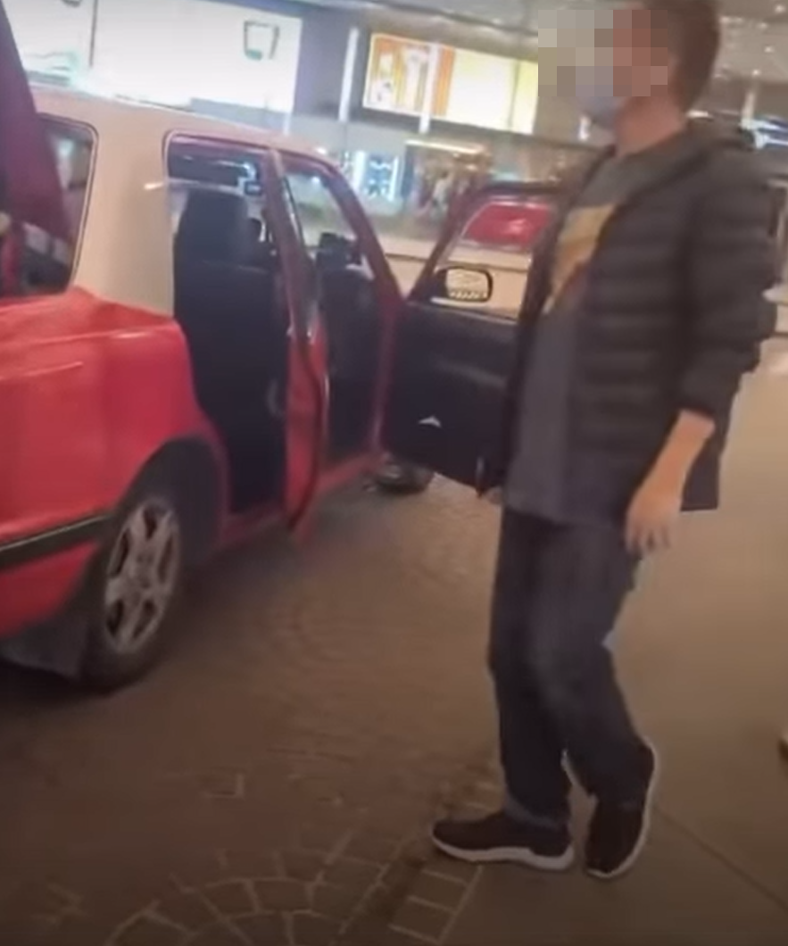 3拖篋女會展赴灣仔酒店 的士司機開天殺價150元 車尾張貼「嚴打黑的」