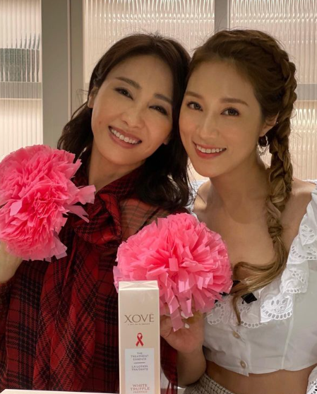 徐子淇早前與黎姿合照(徐子淇IG)