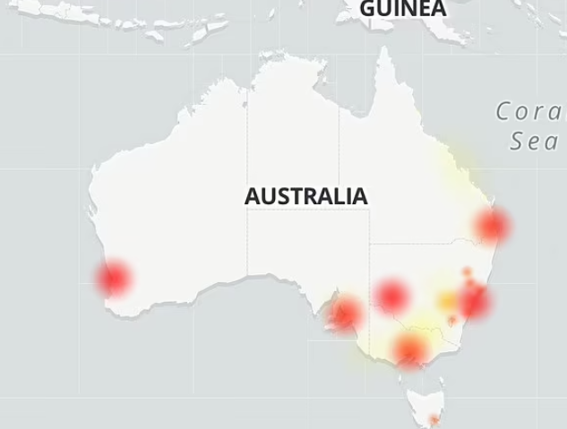 斷網|Optus固網、手機及上網服務一度中斷,影響澳洲多個主要城市。(互聯網)