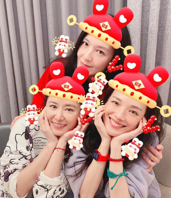 林心如與林熙蕾與舒淇三人經常聚會(林熙蕾IG)
