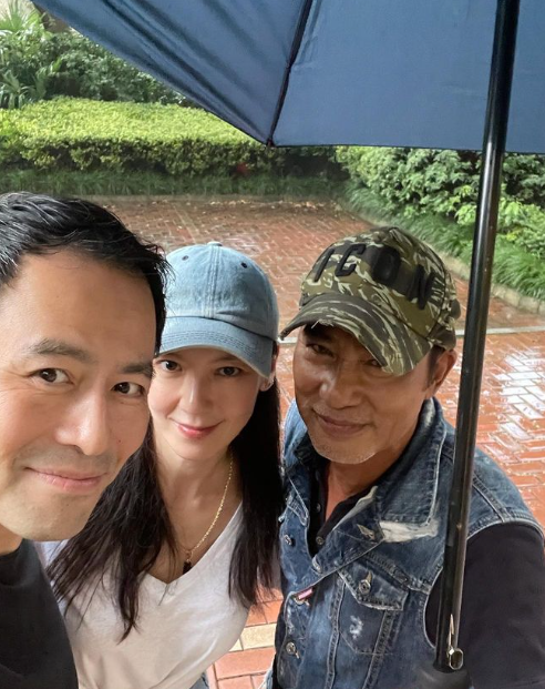 林熙蕾與任達華2年前合照(林熙蕾IG)