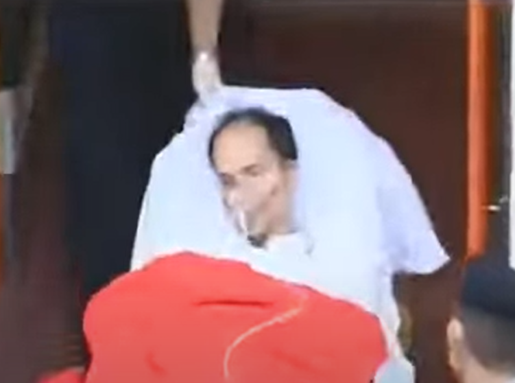 葉繼歡2017年4月19日凌晨1時許因肺癌在瑪麗醫院羈留病房離世,終年56歲。(電視截圖)