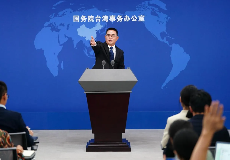 國台辦發言人陳斌華說決不姑息台獨勢力製造台獨事變,將採取斷然措施予以堅決粉碎。(資料圖片)