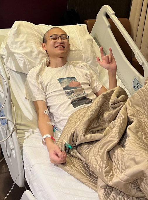 患末期癌楊嘉驃公開脫髮照 分享化療經歷鼓勵同路人(楊嘉驃IG)