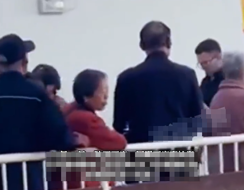 缺德大媽遊兵馬俑 旁若無人吐痰 扔煙頭入坑道