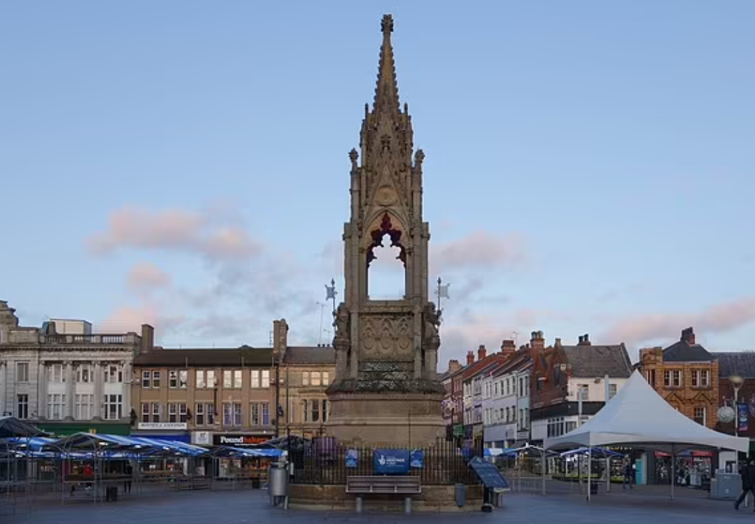 該批朱古力在曼斯菲爾德(圖)一聖誕市集出售。(互聯網)