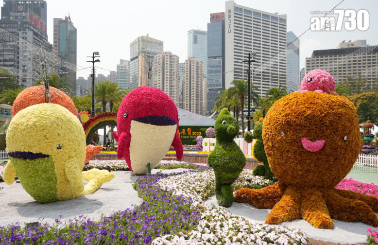 花展2023圖輯(資料圖片)