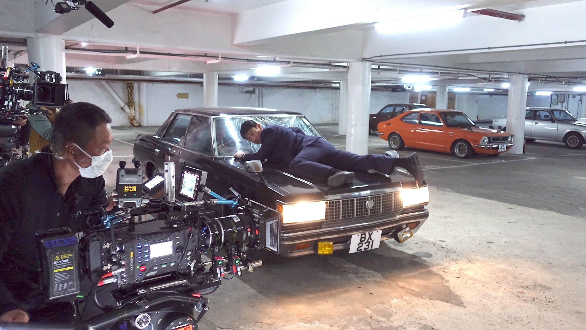 為了應付這場動作戲,華仔毫不錫身。