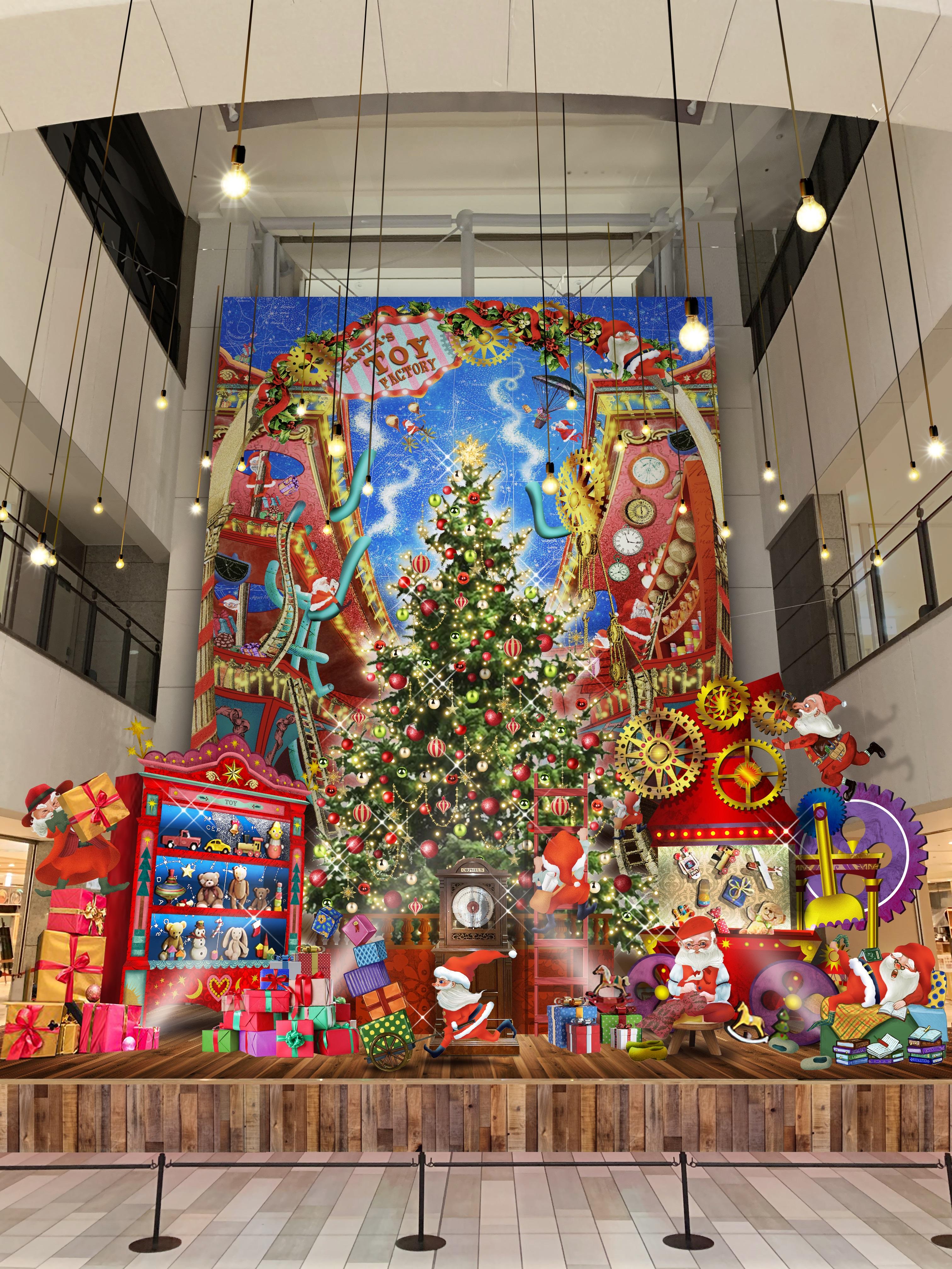 阪急三番街「SANTA'S TOY FACTORY」 日期:12 月 1 日(五)至 25 日(一)