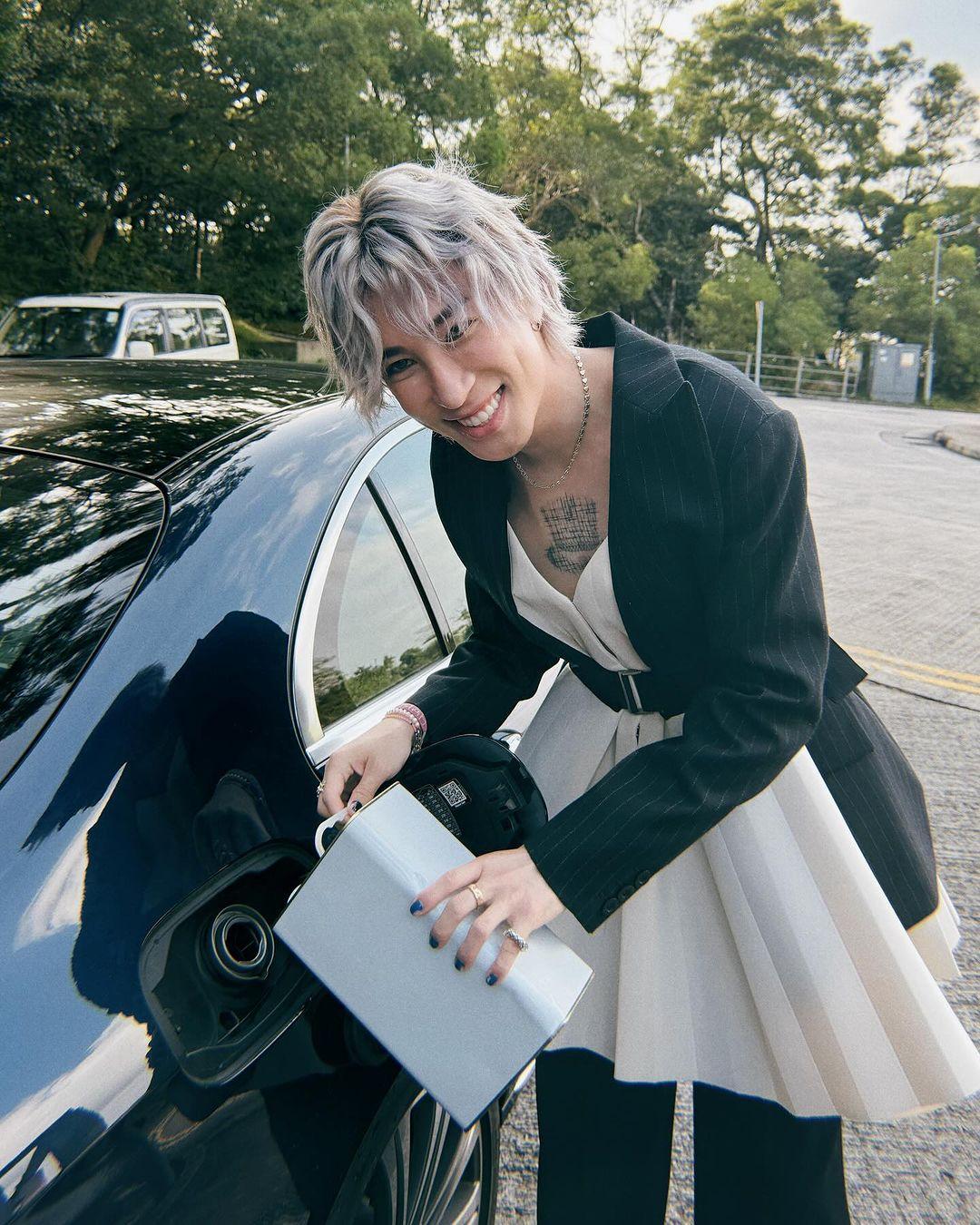 馬天佑在社交平台自爆瘀事。