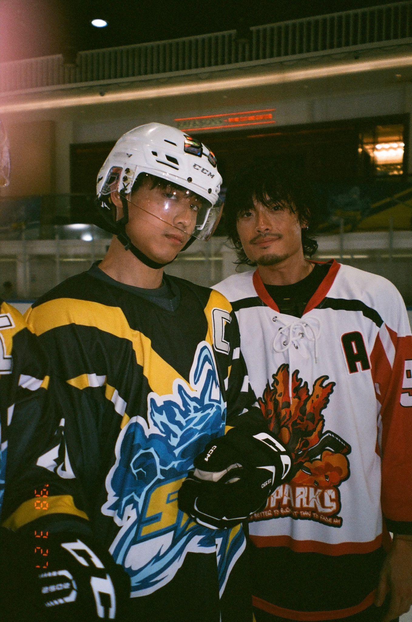 黃溢濠在《冰上火花》中飾演「老黎」黎友誠。