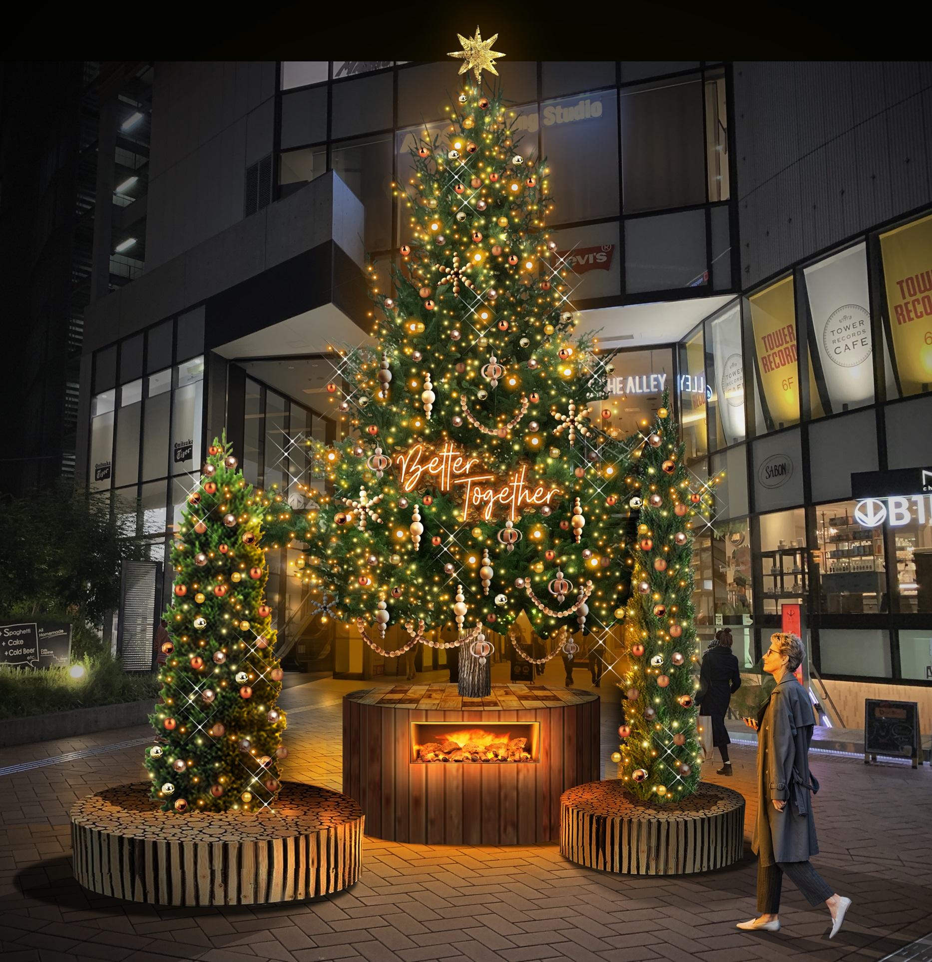 NU茶屋町「Warming Tree」 日期:11 月 20 日(一)至 12 月 25 日(一)