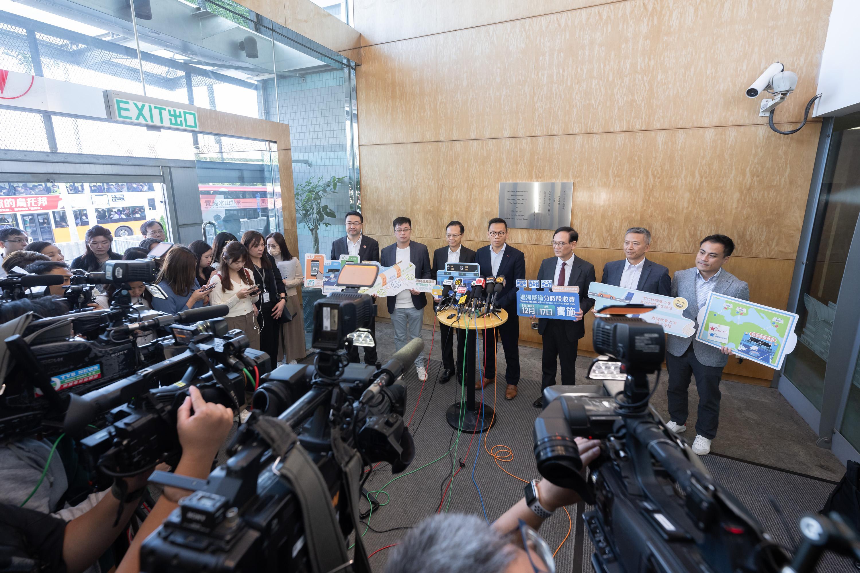 三隧分流|陳恒鑌:三隧已飽和 冀下月實施分時段收費可改變出行習慣