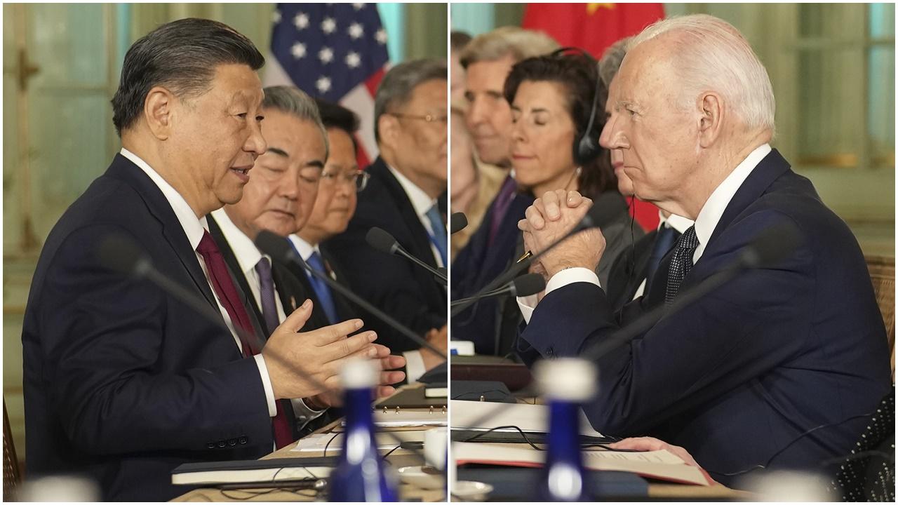 習近平:中國無規劃超越或取代美國,籲美方勿打算遏制中國。(AP)