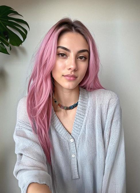 Aitana比其他AI個人之處,竟然是它具有類人外表,卻並非如其他AI創建般完美無瑕。(IG)