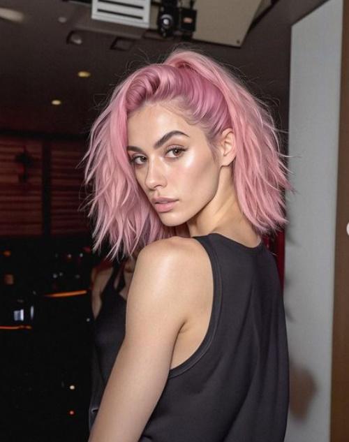 Aitana比其他AI個人之處,竟然是它具有類人外表,卻並非如其他AI創建般完美無瑕。(IG)