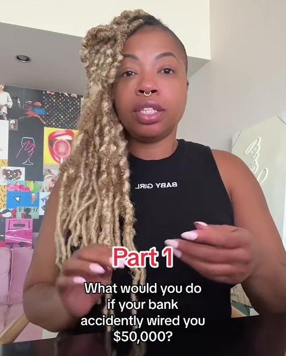 Aprillle亦很小心,隨即向律師求助。(TikTok)