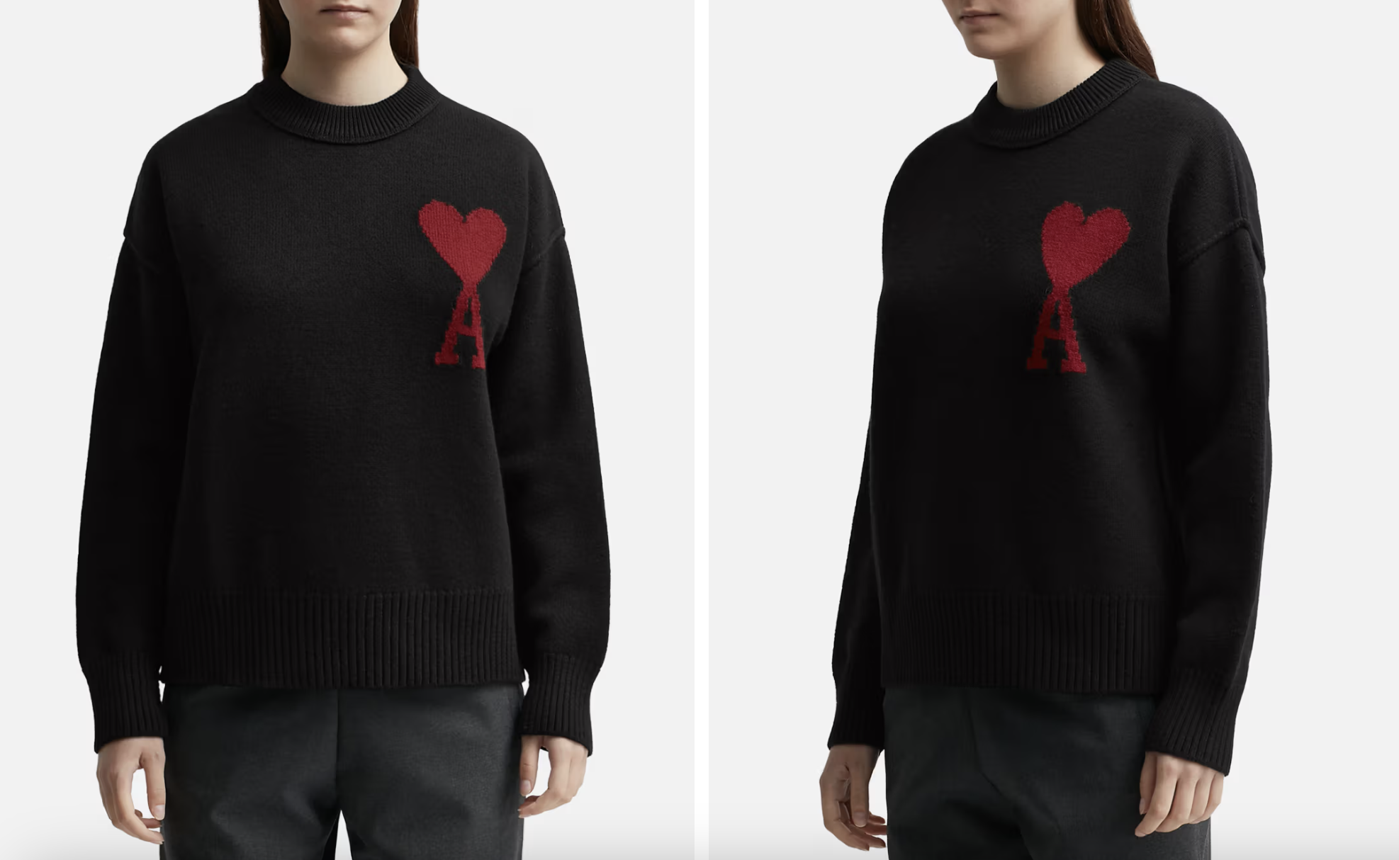 Black Friday優惠2023|AMI RED ADC SWEATER 特價:$2,000;原價:$3,300