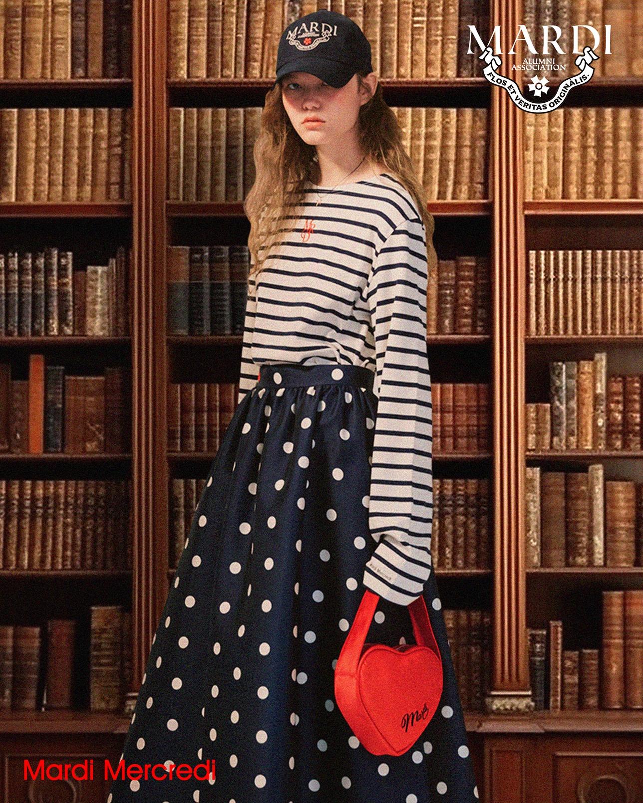 Mardi Mercredi首間香港專門店登陸K11 Musea,2023秋冬系列以校園風為靈感,設計出各種以校園為主題的印花。