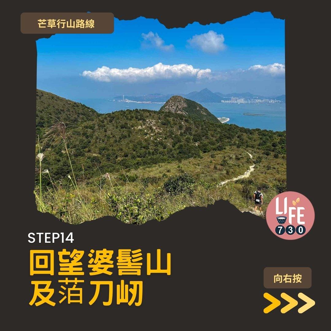 芒草行山路線︱蓮花山接大東山爛頭營(am730製圖)